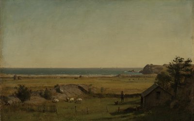 View Near Newport, Rhode Island, 1840-70 by Thomas Worthington Whittredge